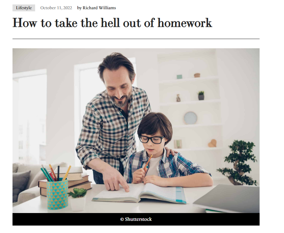 How to take the hell out of homework