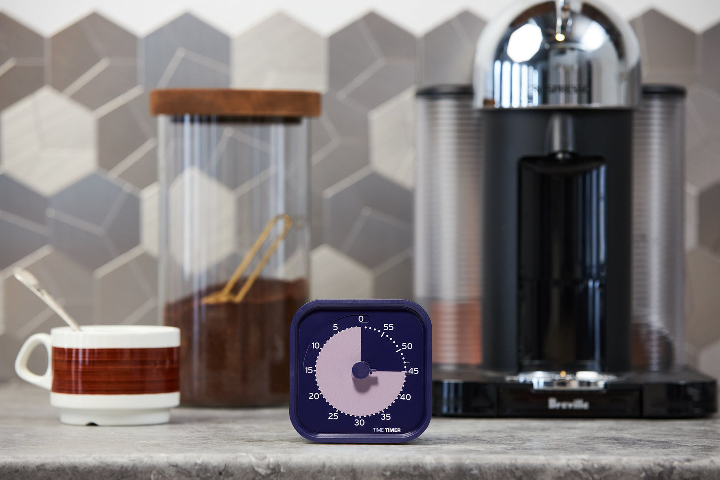 Time Timer® MOD - Home Edition Metallic 60 minuten