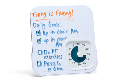 Time Timer® Pro Applied® Visuele Timer 60 minuten + Magnetisch Dry Erase Board