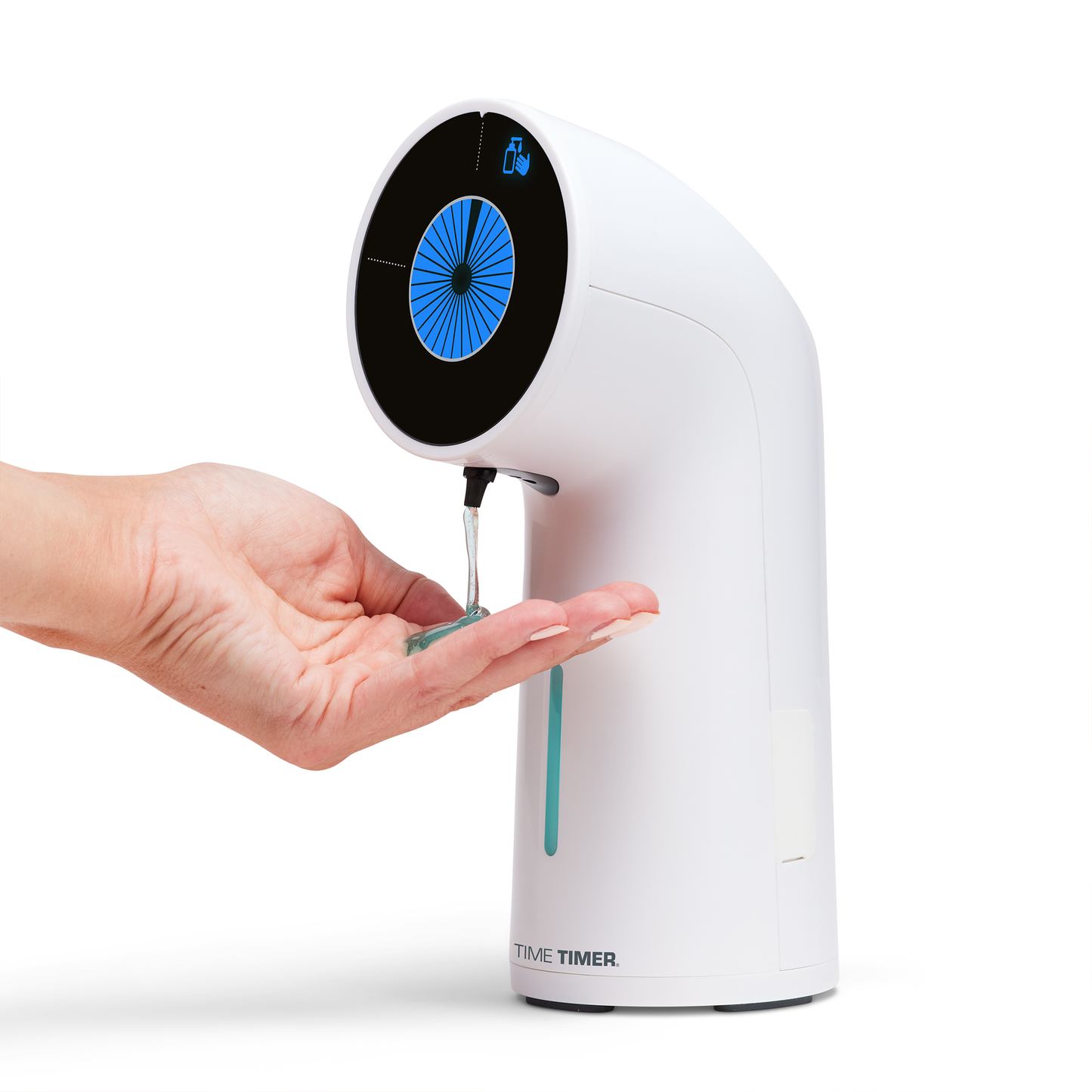 Time Timer WASH + Soap Dispenser - Visual Handwashing timer with automatic soap dispenser