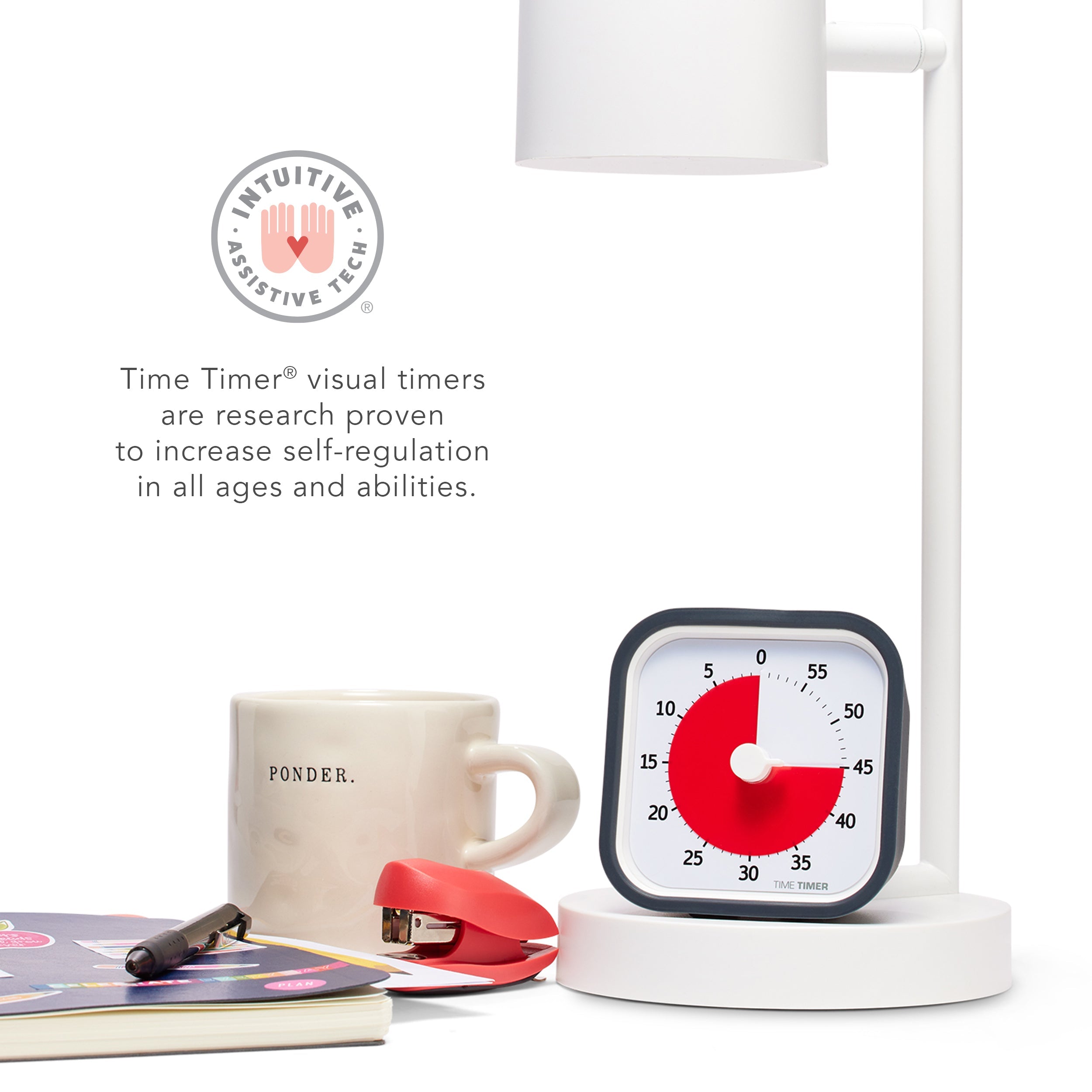 Time Timer® PRO® Applied Personal 60-Minute Visual Timer Time Timer® PRO® Applied Personal 60-Minute Visual Timer