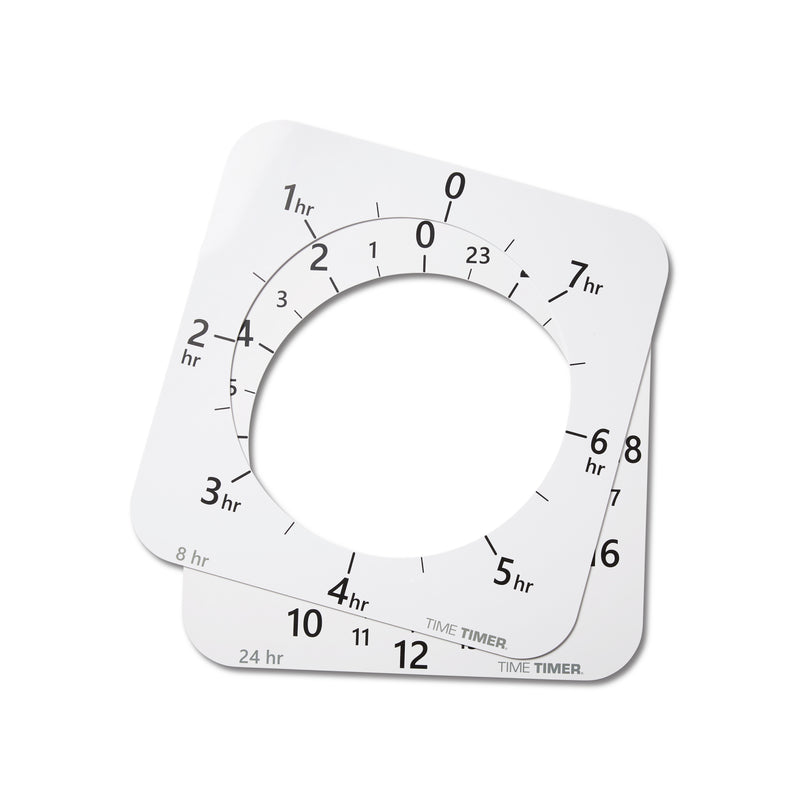 Time Timer® MAX Extra Timer Faces & 3 Markers